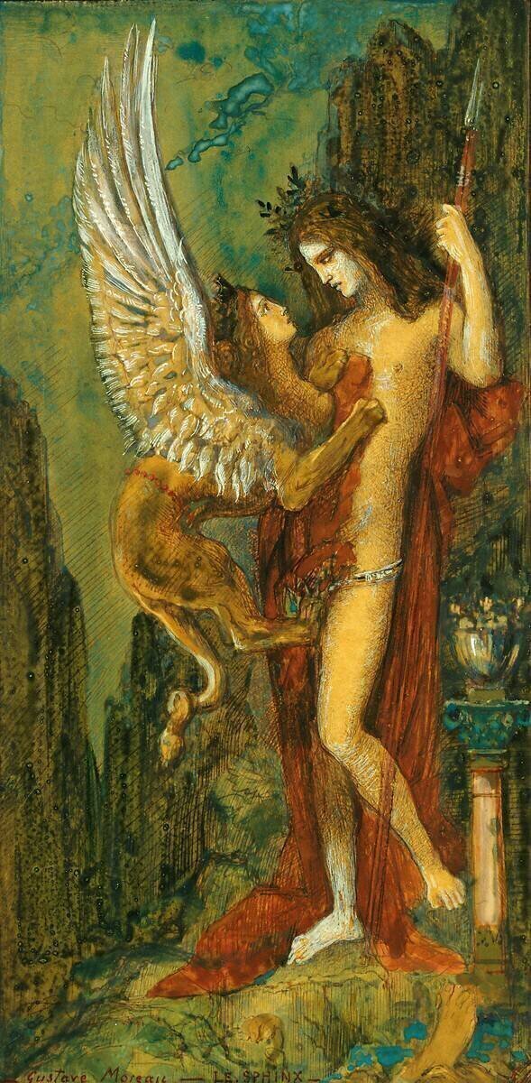 The Sphinx Gustave Moreau