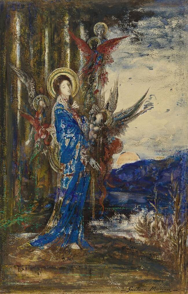 The tests Gustave Moreau