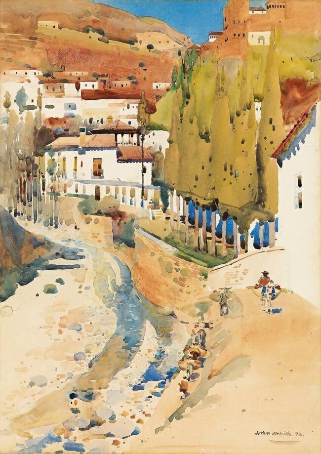 The Valley of the Darro Arthur Melville
