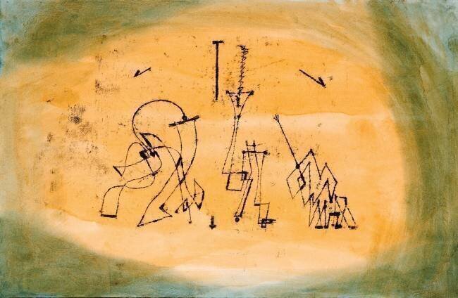 Trio abstrait Paul Klee