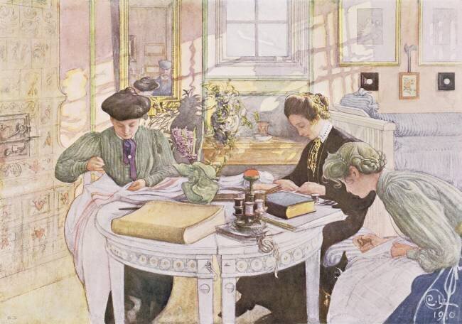 Trousseau Carl Larsson