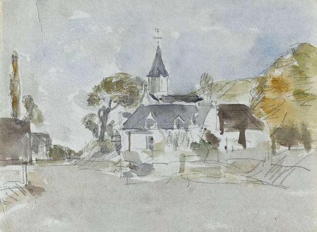 Un village Eugène Boudin