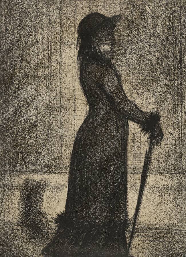 Une Elégante Georges Seurat