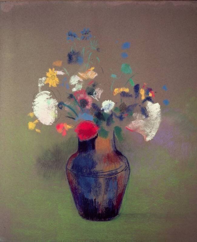Vase de Fleurs Odilon Redon