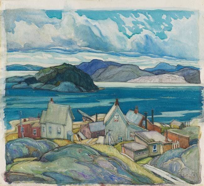 Village de Jackfish Franklin Carmichael