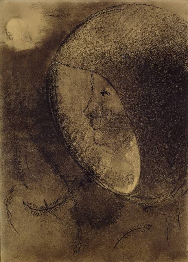 Visage cellulaire Odilon Redon