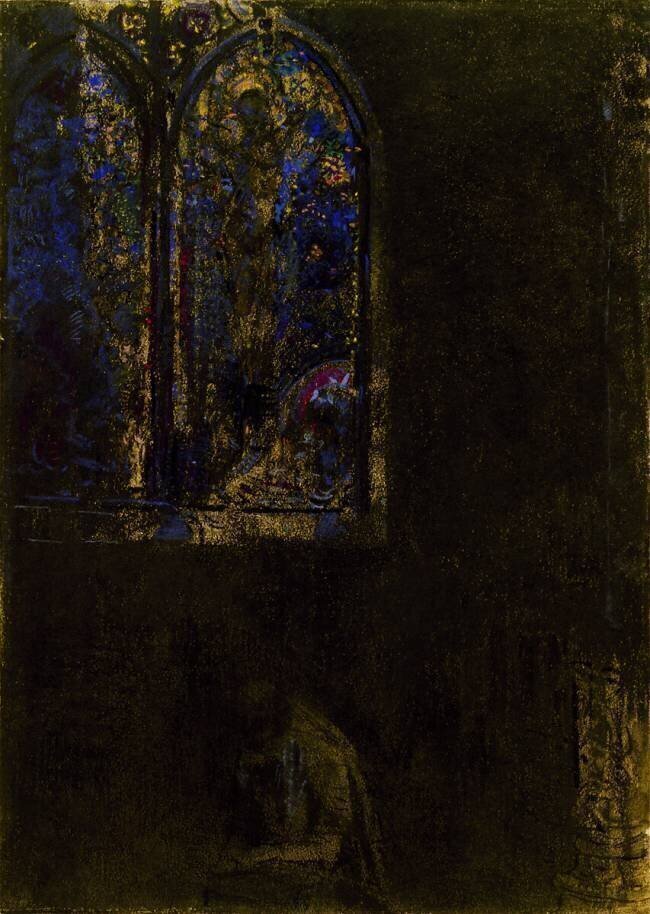 Vitrail Odilon Redon