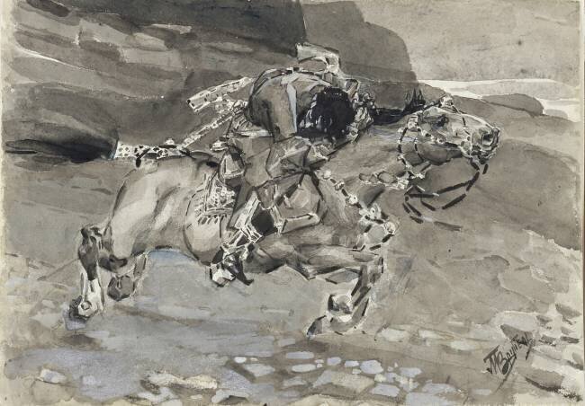 Cavalier Mikhail Aleksandrovich Vrubel