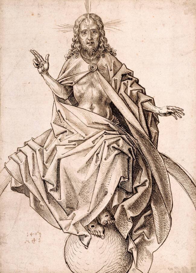 Le Christ du Jugement dernier Martin Schongauer