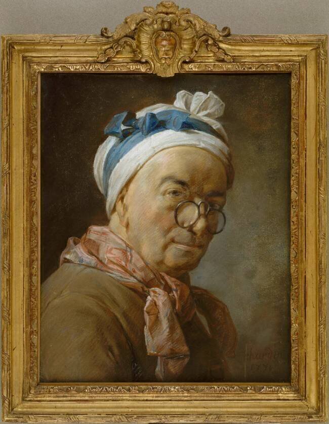Autoportrait dit aux bésicles Jean Siméon Chardin