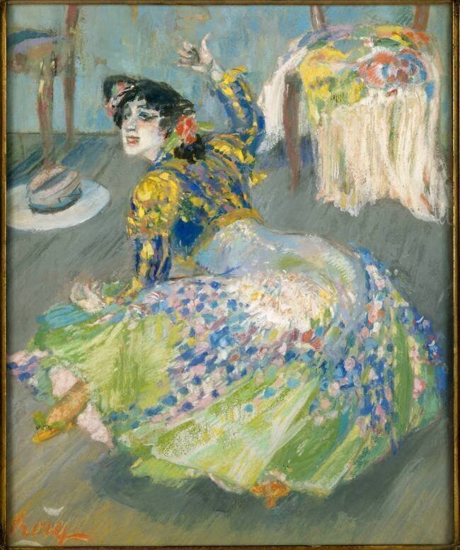 Danseuse saluant Juan Roig y Soler