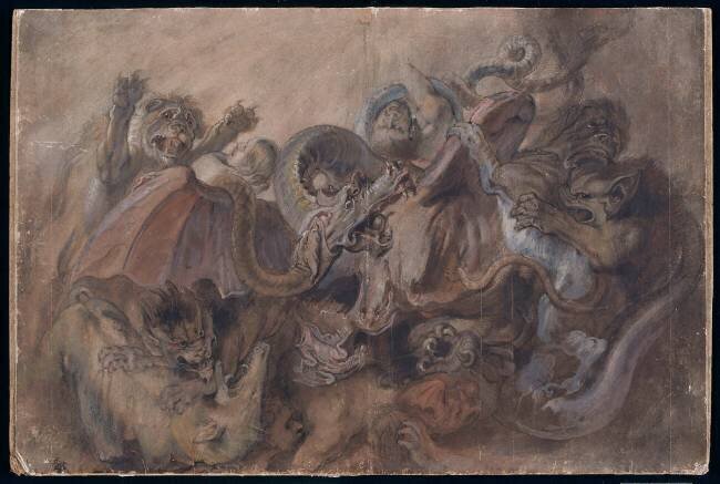 Les monstres de l'enfer Pierre Paul Rubens