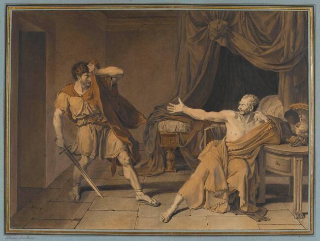 Marius à Minturnes Jean-Germain Drouais (d'après)