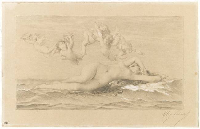 Naissance de Vénus Alexandre Cabanel