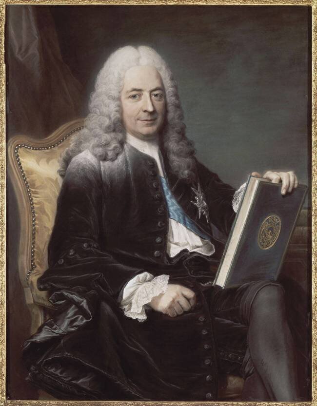 Portrait de Philibert Orry, comte de Vignory Quentin de La Tour