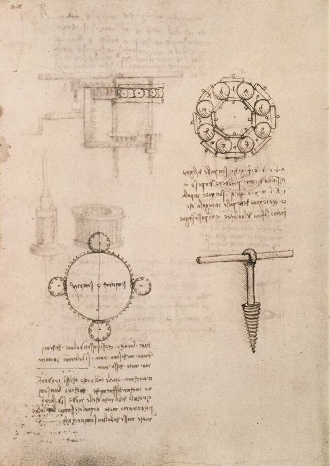 Codex Madrid Léonard de Vinci