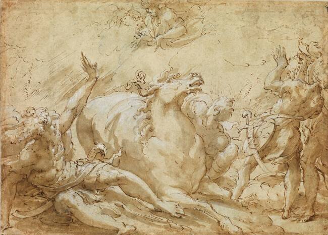 Conversion de Saint Paul Parmigianino