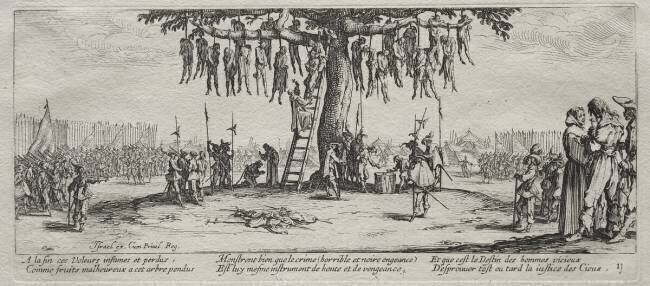 La Potence Jacques Callot