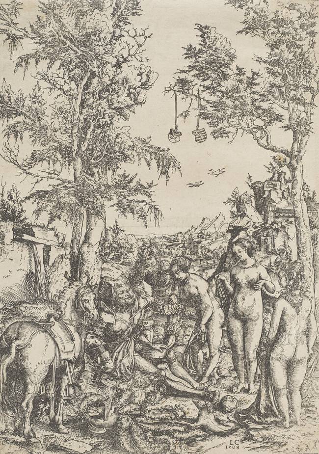 Le jugement de Pâris Lucas Cranach l'Ancien