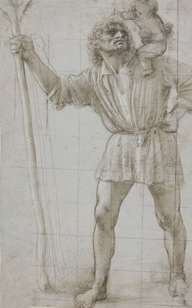Saint Christophe avec l'Enfant Jésus Donato Bramante