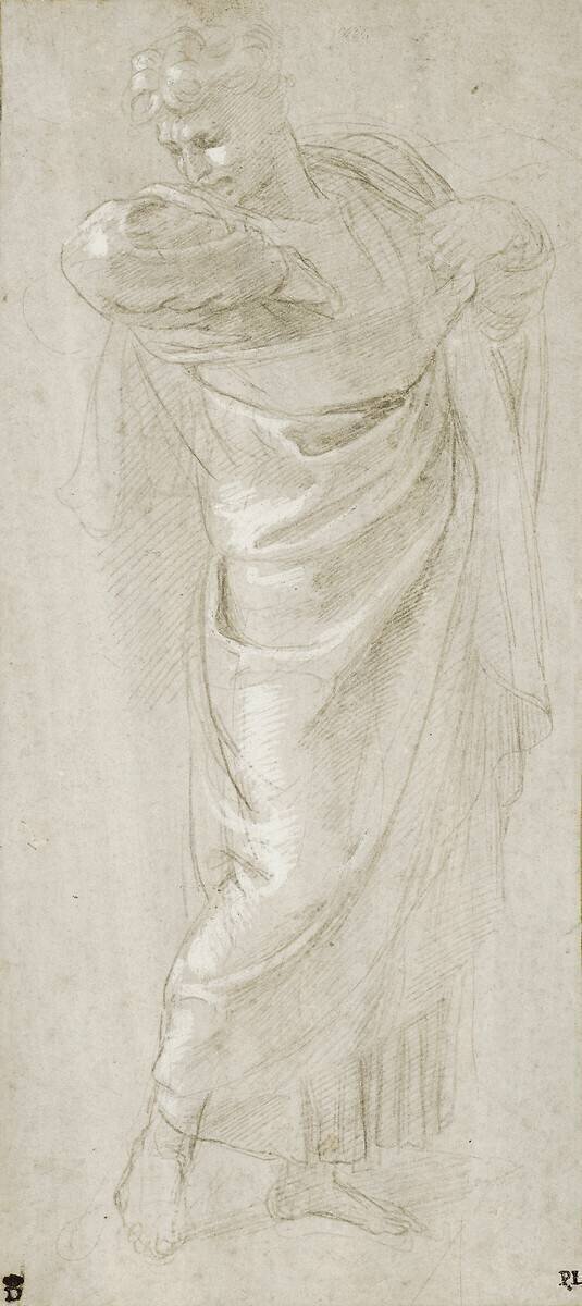 Saint Paul déchirant ses vêtements Raphaël