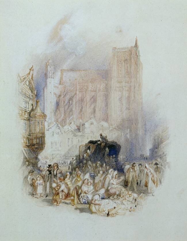 Abbeville Joseph Mallord William Turner