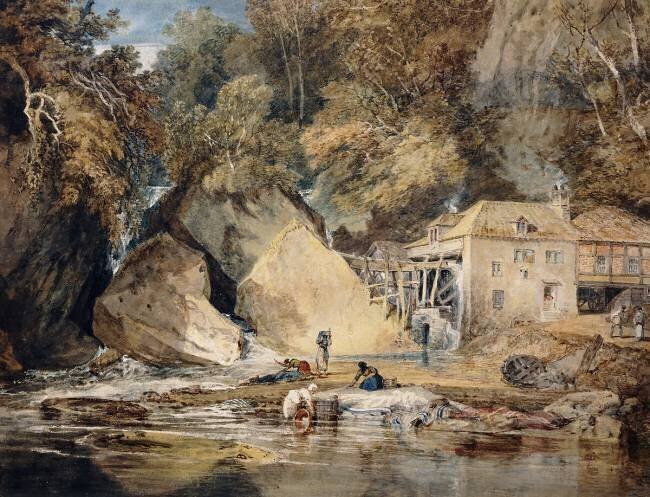 Aberdulais Mill Joseph Mallord William Turner