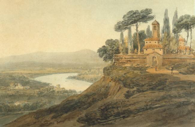 An Italian Villa Joseph Mallord William Turner