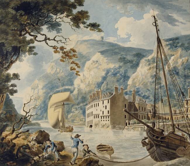 Avon Gorge and Bristol Hotwell Joseph Mallord William Turner