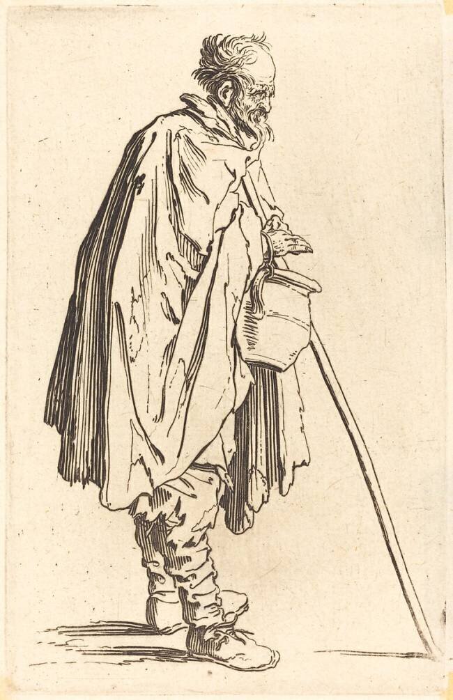 Beggar with Pot Jacques Callot