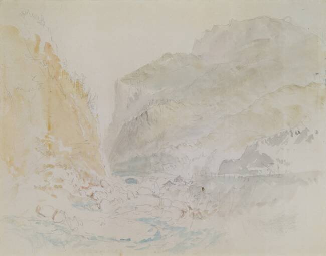 Blue Stream Joseph Mallord William Turner