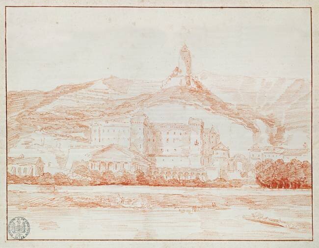 Château de La Roche-Guyon Hubert Robert