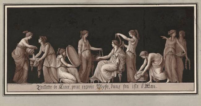 Circe Toilet Jean-Jacques Lequeu