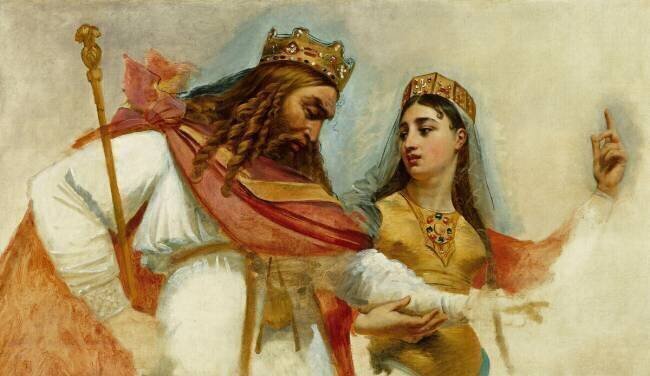 Clovis et Clothilde - esquisse Antoine-Jean Gros