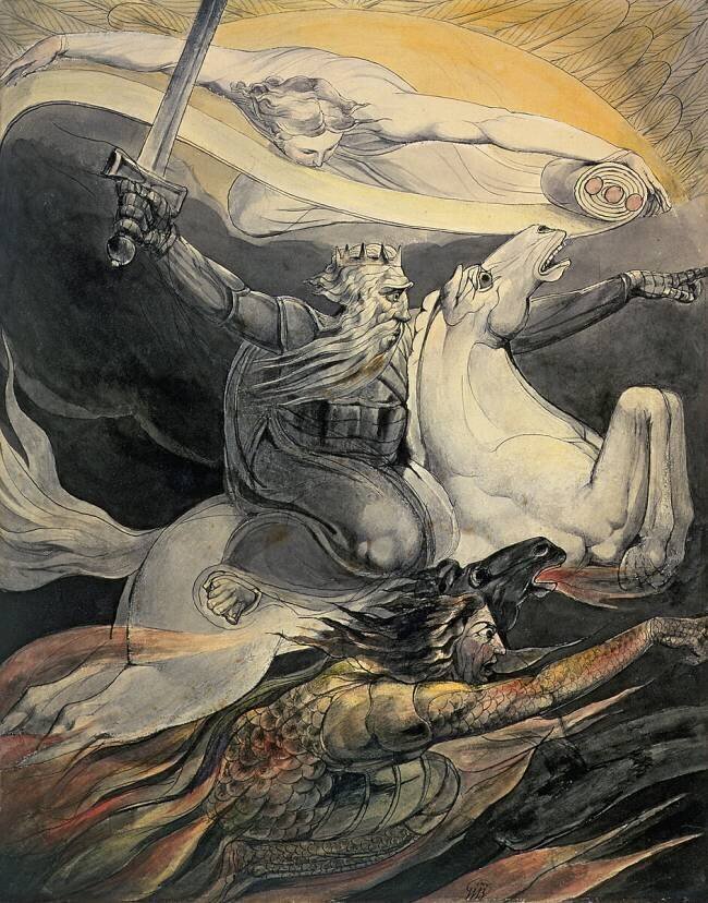 Death on a Pale Horse William Blake