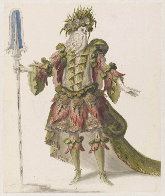 Dessin de costume Jean Berain Père