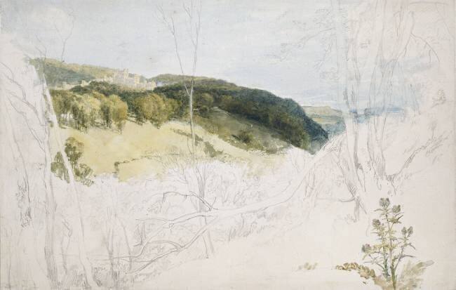 Distant View of Lowther Castle Joseph Mallord William Turner