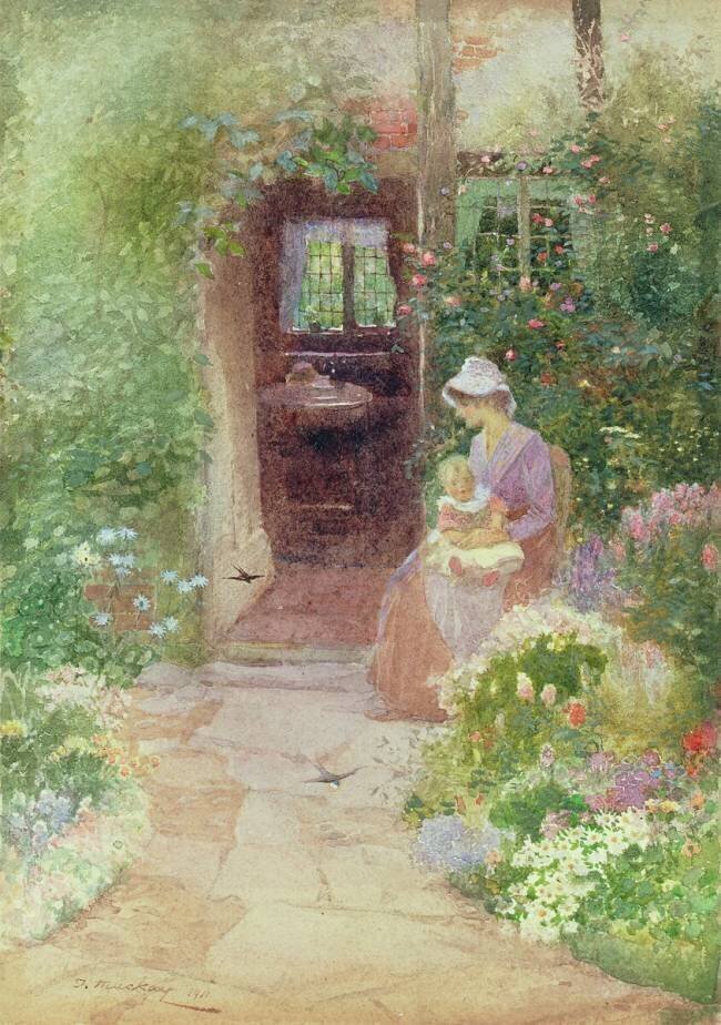 Enjoying the Sun Thomas Mackay