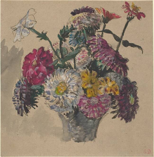 Flowers Eugène Delacroix