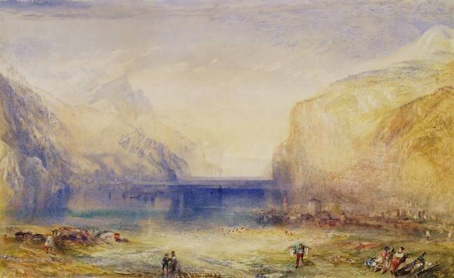 Fluelen: Morning Joseph Mallord William Turner