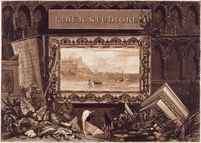 Frontispiece to 'Liber Studiorum' Joseph Mallord William Turner (after)