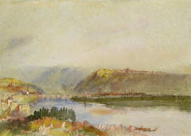 Givet from the North Joseph Mallord William Turner