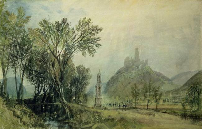 Goesberg and Hochkreuz Joseph Mallord William Turner