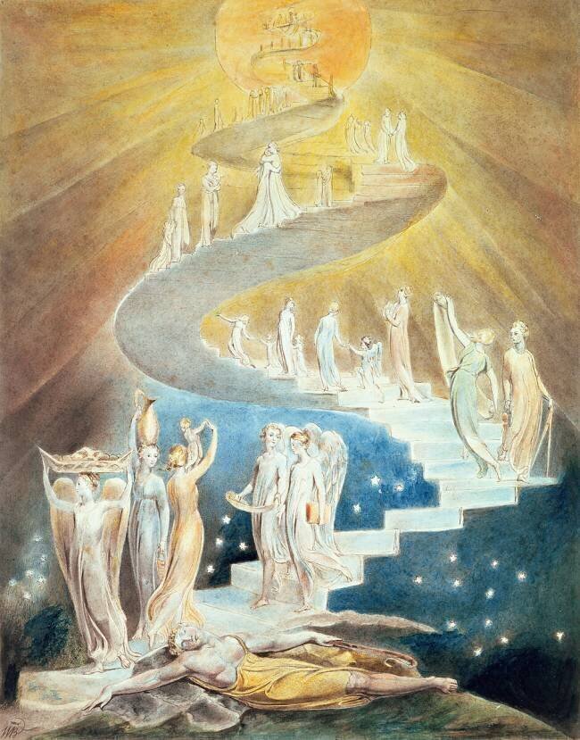Jacob's Ladder William Blake