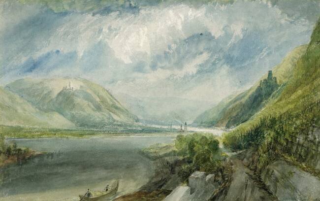 Junction of the Rhine and the Lahn Joseph Mallord William Turner