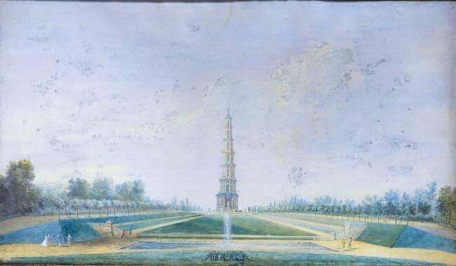 La Pagode de Chanteloup Louis Nicolas van Blarenberghe