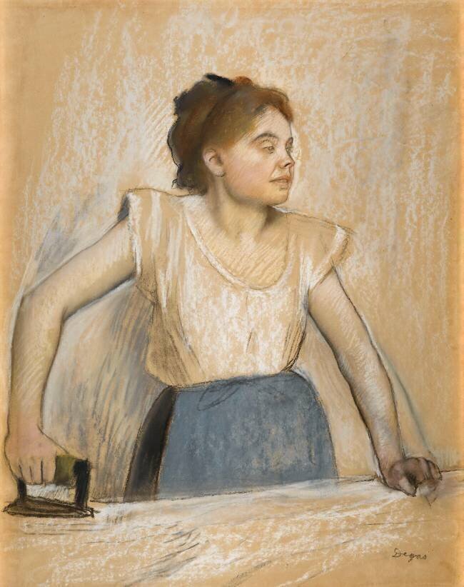 La repasseuse Edgar Degas