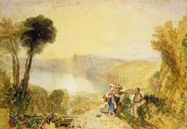 Lake Albano Joseph Mallord William Turner