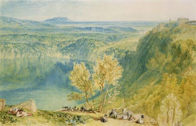 Lake Nemi Joseph Mallord William Turner