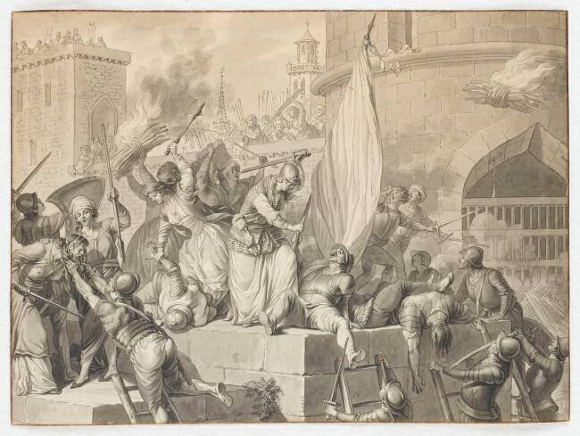 Le siège de Beauvais Clément-Pierre Marillier